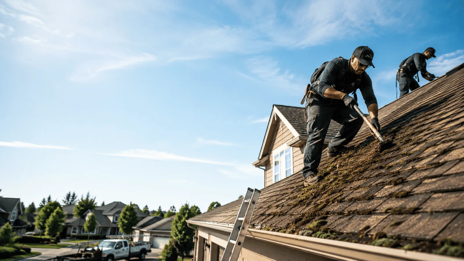Roof Moss Removal in Bear Creek, NC near me